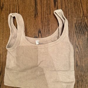 Tan Tank Top